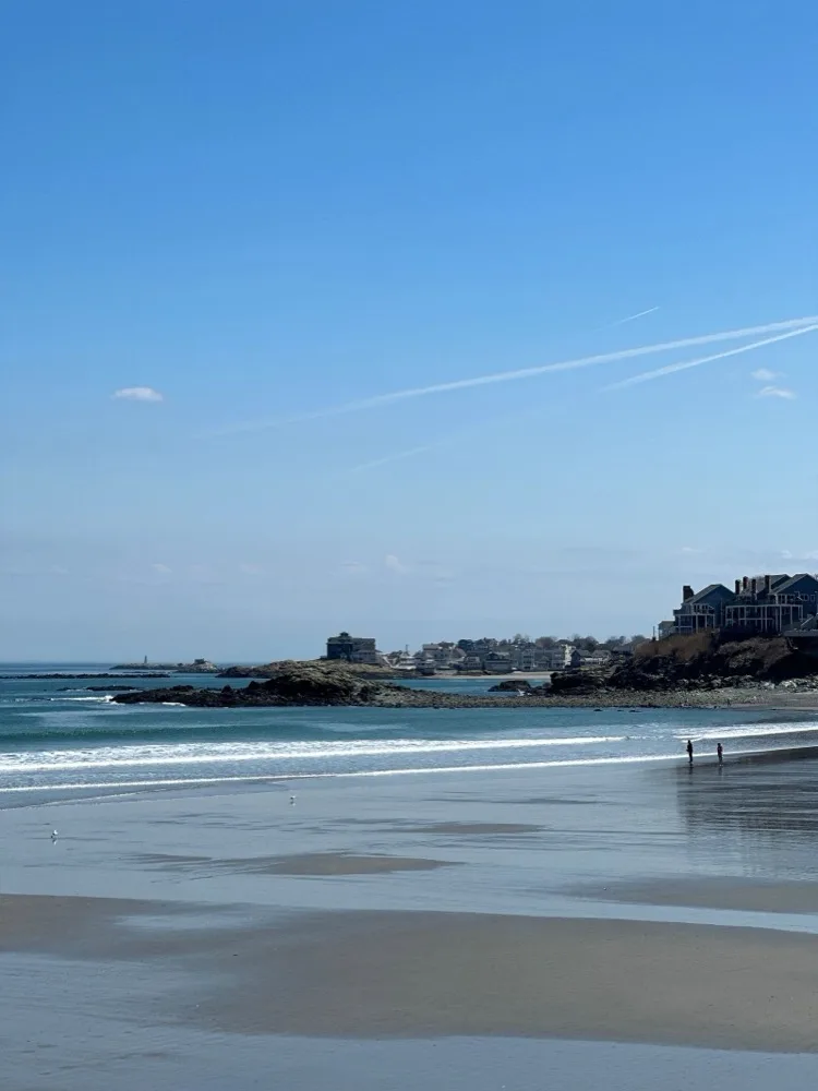 The Hull, Massachusetts coastline near The Oceanside Cuttery